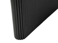 Mesa de comedor para 8 personas de madera de mango - Negro - BALIMELA