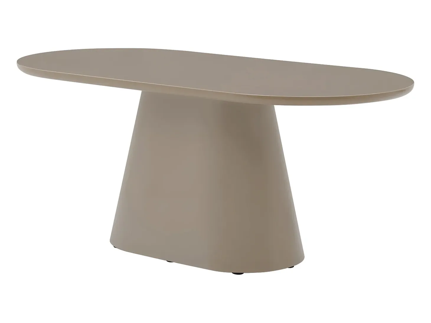 Mesa de comedor para 6 personas en MDF - Topo - VALIANA