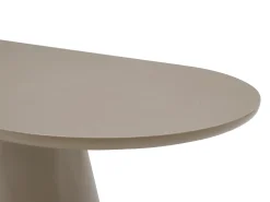 Mesa de comedor para 6 personas en MDF - Topo - VALIANA