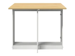 Mesa de comedor plegable mariposa Corona madera pino blanco