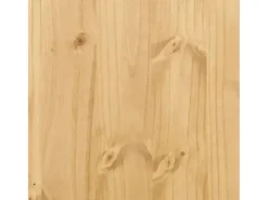 Mesa de comedor plegable mariposa Corona madera pino marrón