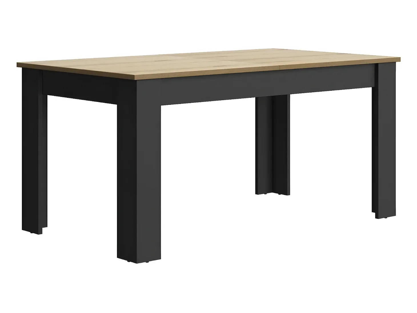 Mesa de comedor rectangular extensible Manchester - Fabricación francesa