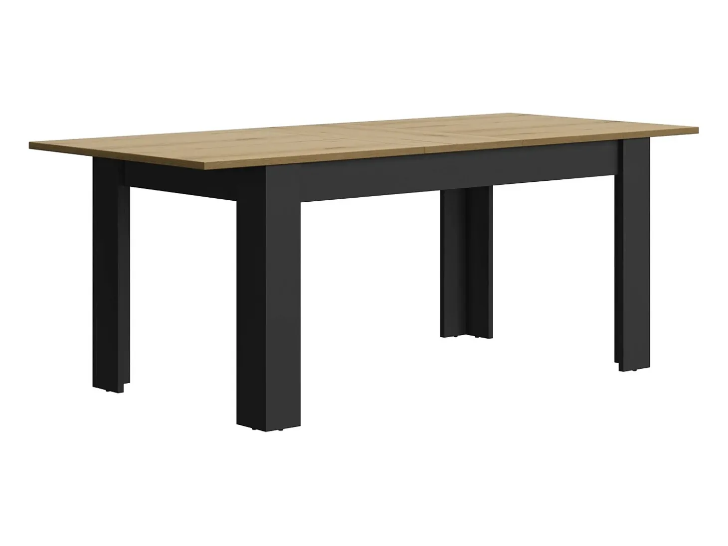 Mesa de comedor rectangular extensible Manchester - Fabricación francesa