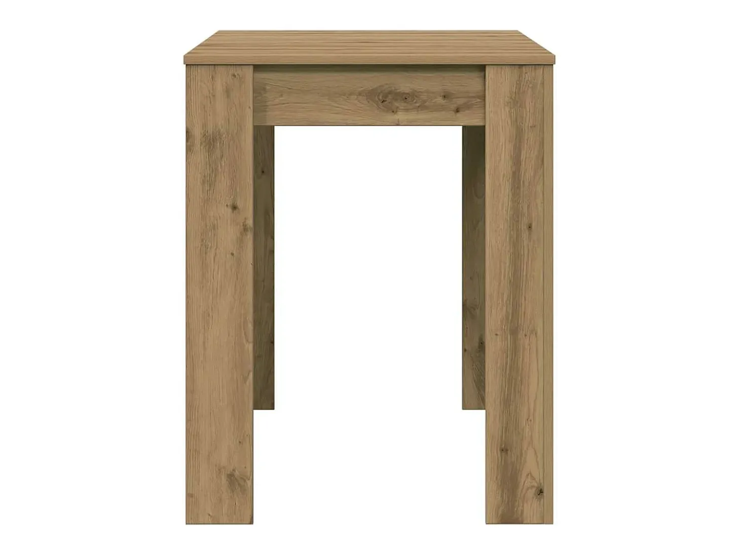 Mesa de Comedor Roble Artesano 120x60x76cm madera reconstituida