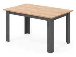 Mesa de comedor roble dorado 140x90x76 karlos
