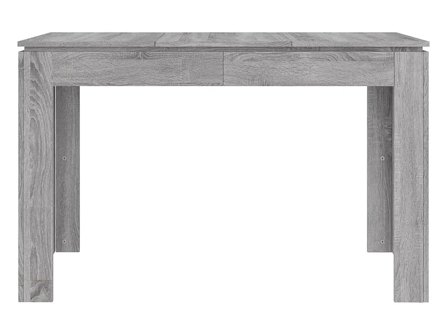 Mesa de comedor Sonoma gris 120x60x76 cm madera de ingeniería