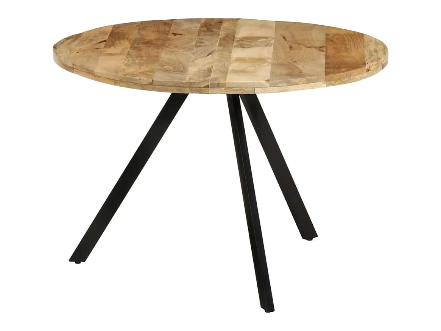 Mesa de comedor 110x75 cm Madera maciza de mango