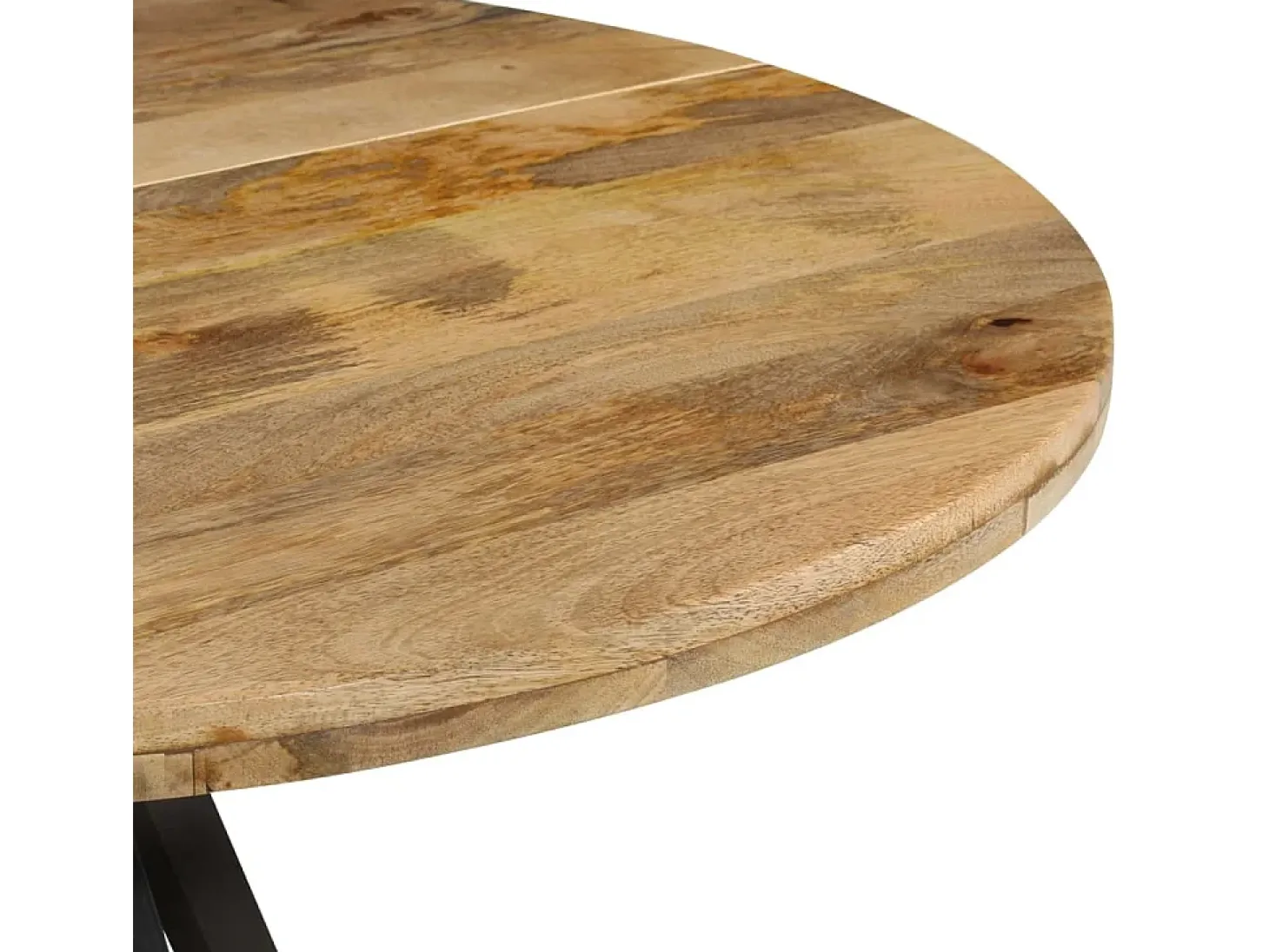 Mesa de comedor 110x75 cm Madera maciza de mango