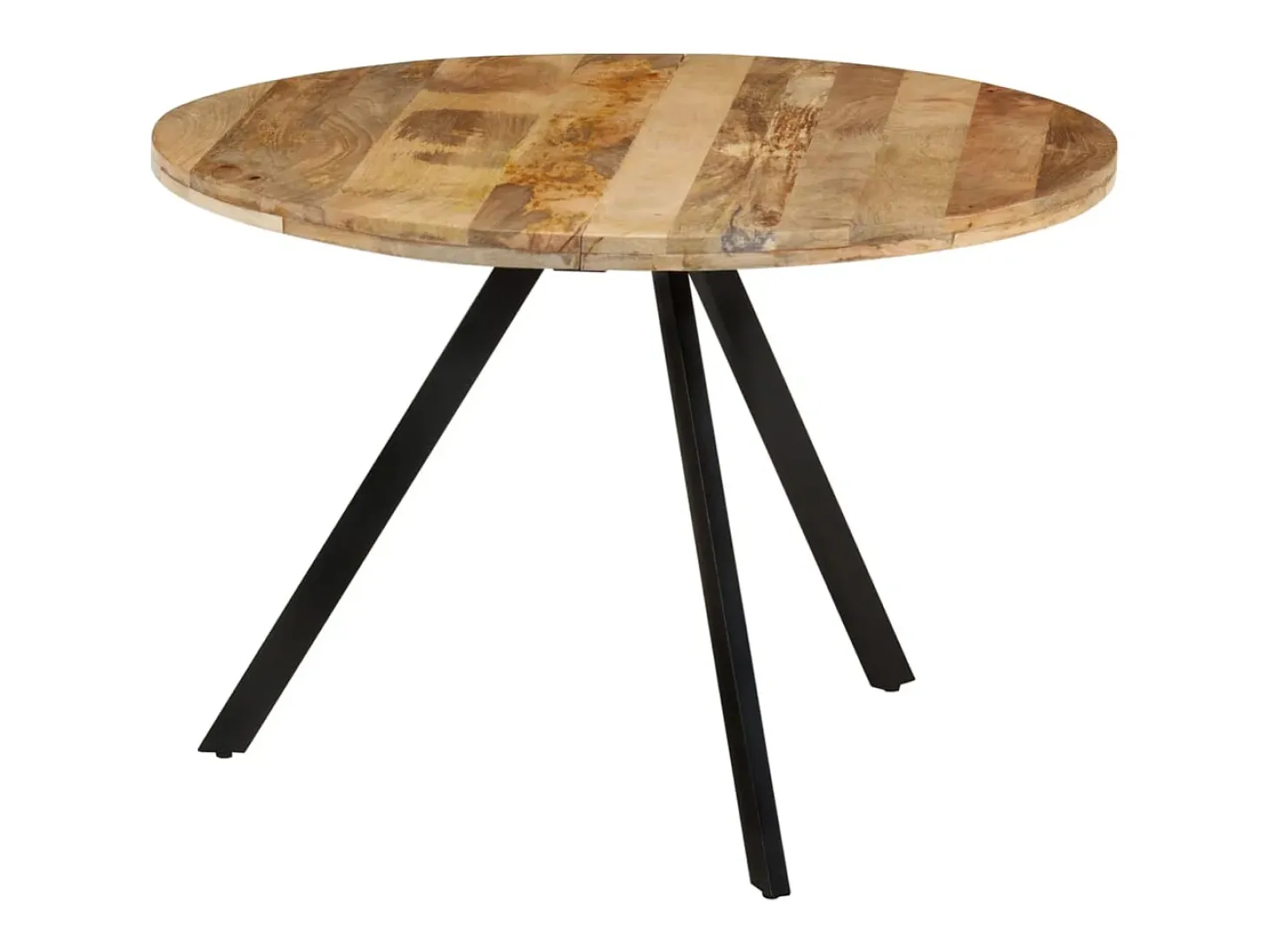 Mesa de comedor 110x75 cm Madera maciza de mango