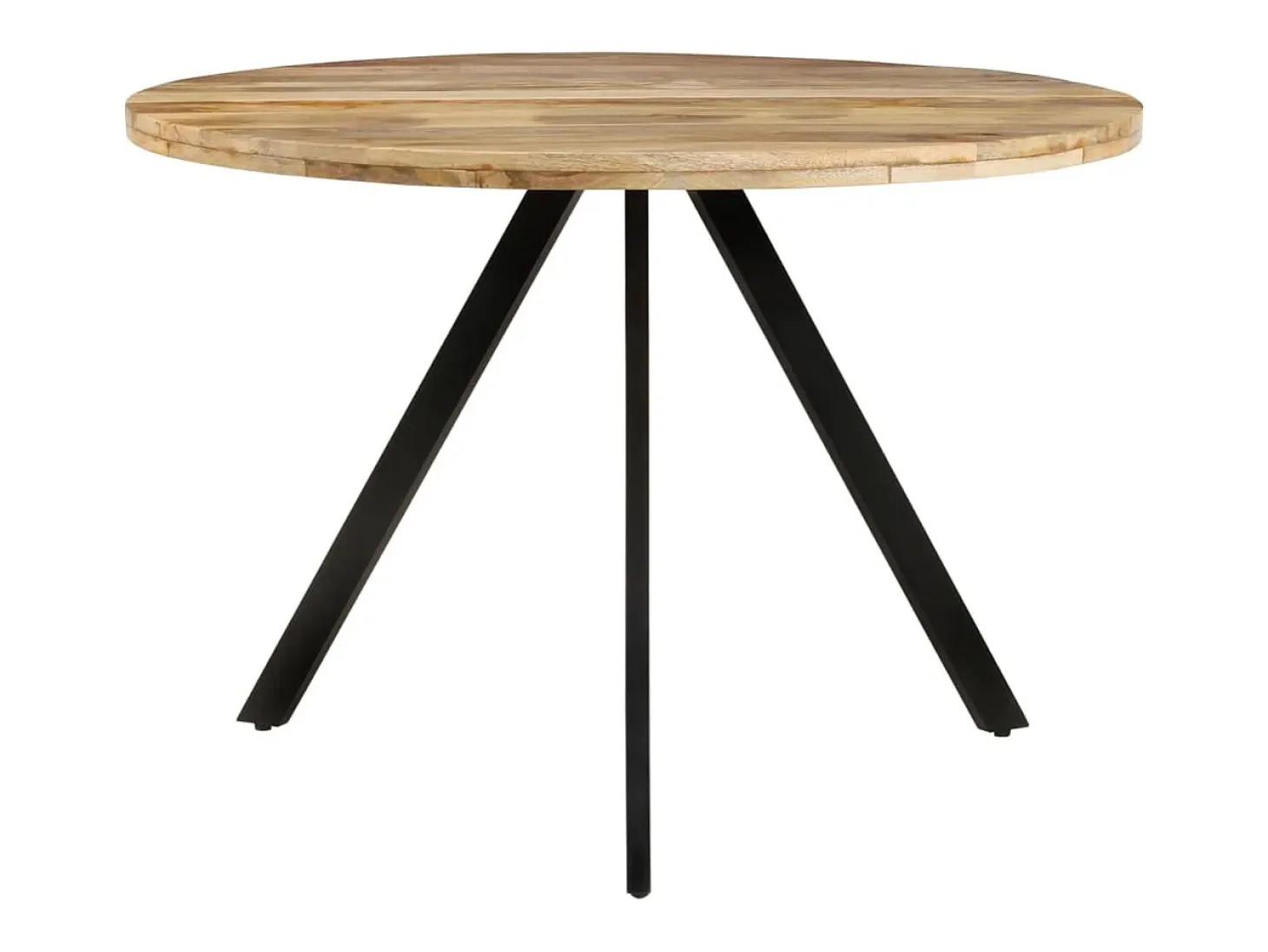 Mesa de comedor 110x75 cm Madera maciza de mango