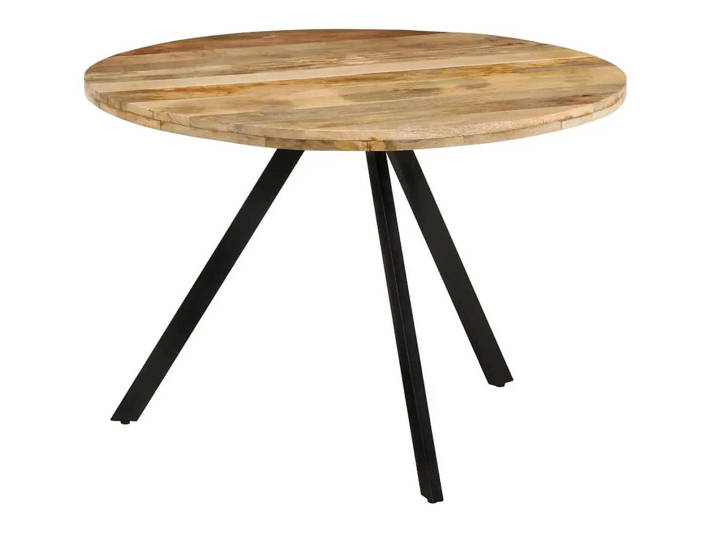Mesa de comedor 110x75 cm Madera maciza de mango
