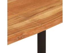Mesa de comedor 154x80x76 cm Madera maciza de acacia