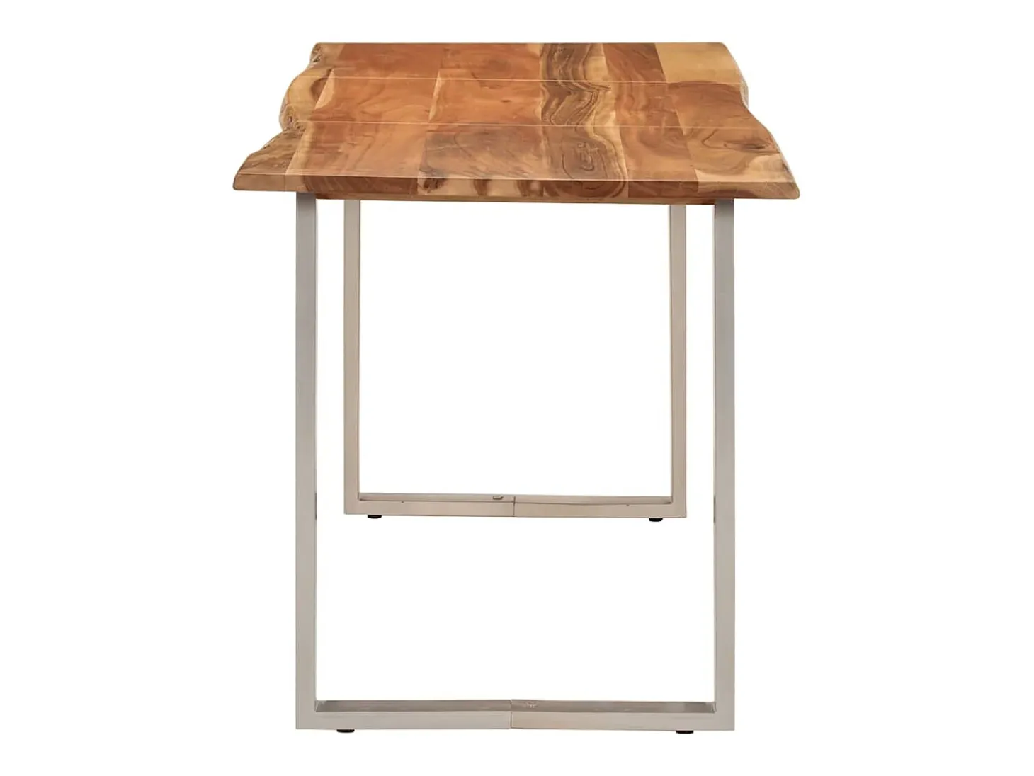 Mesa de comedor 140x70x76 cm Madera maciza de acacia