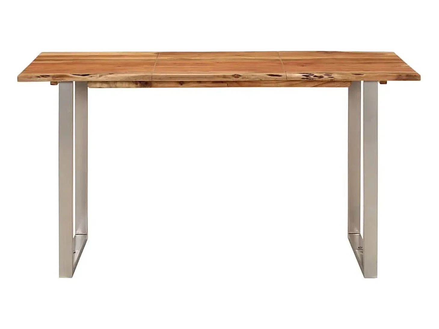 Mesa de comedor 140x70x76 cm Madera maciza de acacia