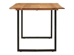 Mesa de comedor 180x90x76 cm Madera maciza de acacia