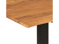 Mesa de comedor 180x90x76 cm Madera maciza de acacia