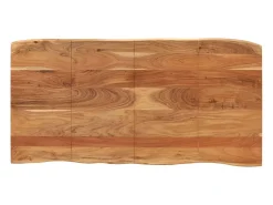 Mesa de comedor 180x90x76 cm Madera maciza de acacia
