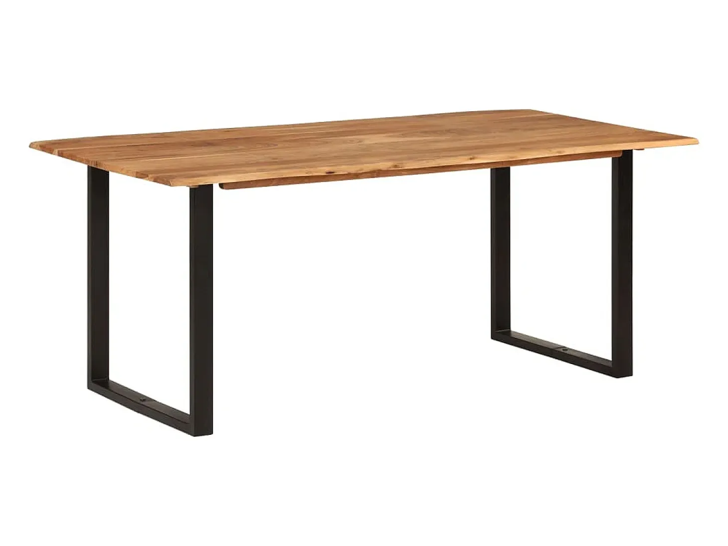 Mesa de comedor 180x90x76 cm Madera maciza de acacia