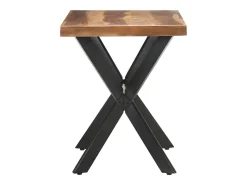 Mesa de comedor 120x60x75 cm Madera acabado miel