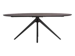 Mesa de comedor 200x95x76 cm Marrón Estilo industrial
