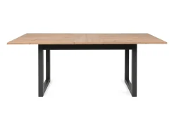 Mesa de comedor 160x90x75 cm natural antracita