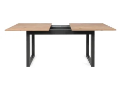 Mesa de comedor 160x90x75 cm natural antracita