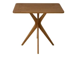 Mesa de comendor rectangular pequena Jubi 55x80cm Roble