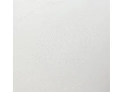 Mesa de madera, acabado blanco, base de metal pintada en blanco, 180×90–260×90 - CARRARA