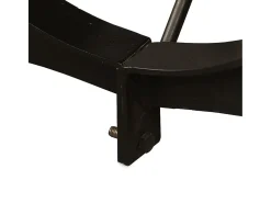 Mesa de salón comedor de madera maciza de mango rugosa 180 cm