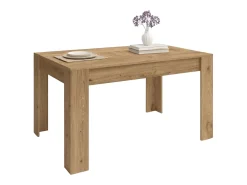 Mesa Extensible Basic Naturale 141x77x91 cm Comedor Moderno