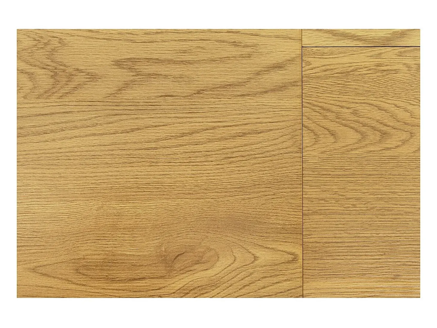 Mesa extensible CALDERO 120–160 cm – Mesa contemporánea con aspecto de roble salvaje y metal