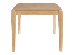 Mesa extensible de contrachapado de fresno y madera de caucho 150-180 cm BOLLY