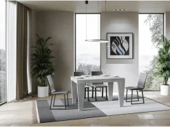 Mesa extensible de hormigón Spimbo 120/380x90 cm