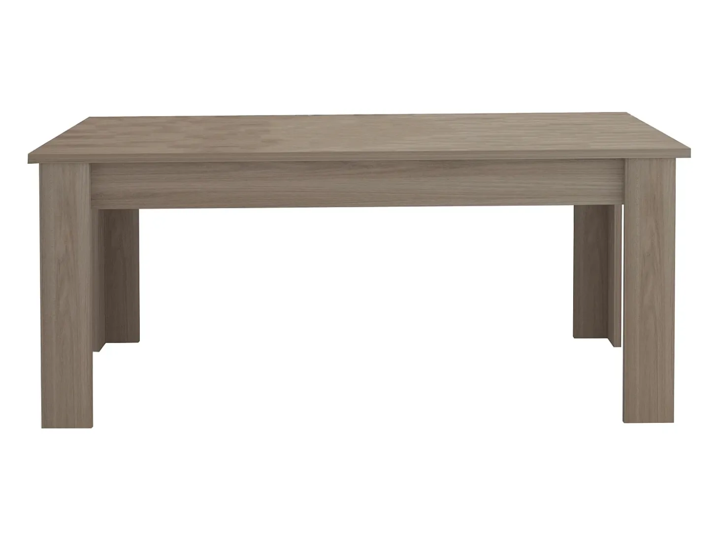 Mesa extensible de madera de olmo 140-190 x 90 cm comedor Helmi