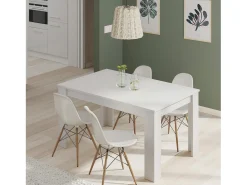 Mesa Extensible Fani Color Blanco, 140/190 (Ancho) 90 (Profundo) 78 (Altura) cm