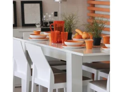 Mesa Extensible Fani Color Blanco, 140/190 (Ancho) 90 (Profundo) 78 (Altura) cm