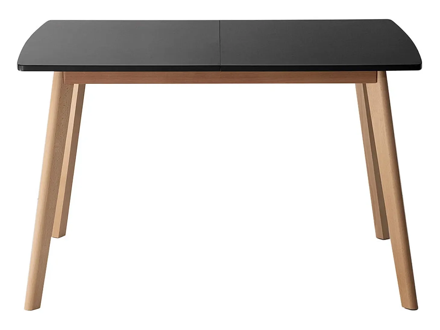 Mesa extensible HELGA 120 / 160cm negro