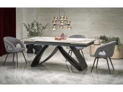 Mesa extensible para 6/8 personas 180/260x75 cm