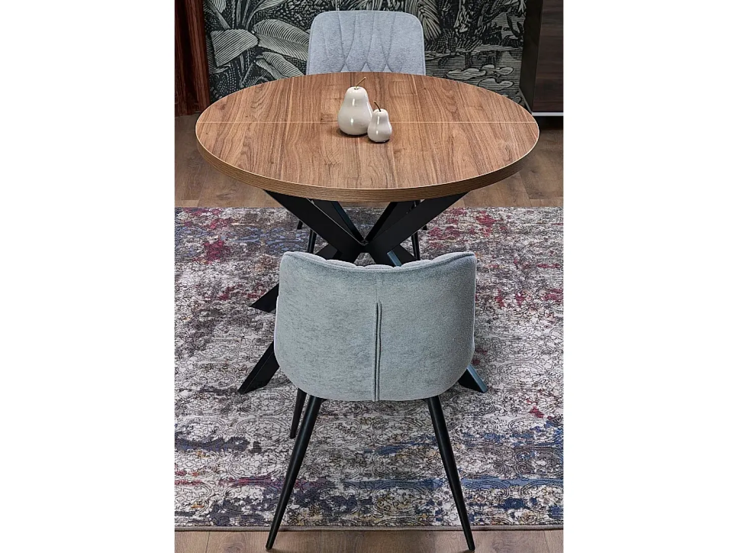 Mesa extensible para 6/8 personas 100/250x75 cm
