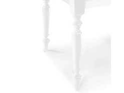 Mesa extensible plegable blanca 100×100 - 200×100 cm - ARDENZA
