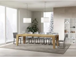 Mesa extensible 90x200/460 cm Naxy Premium Roble Natural