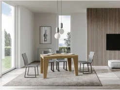 Mesa extensible 90x140/400 cm Naxy Premium Roble Natural