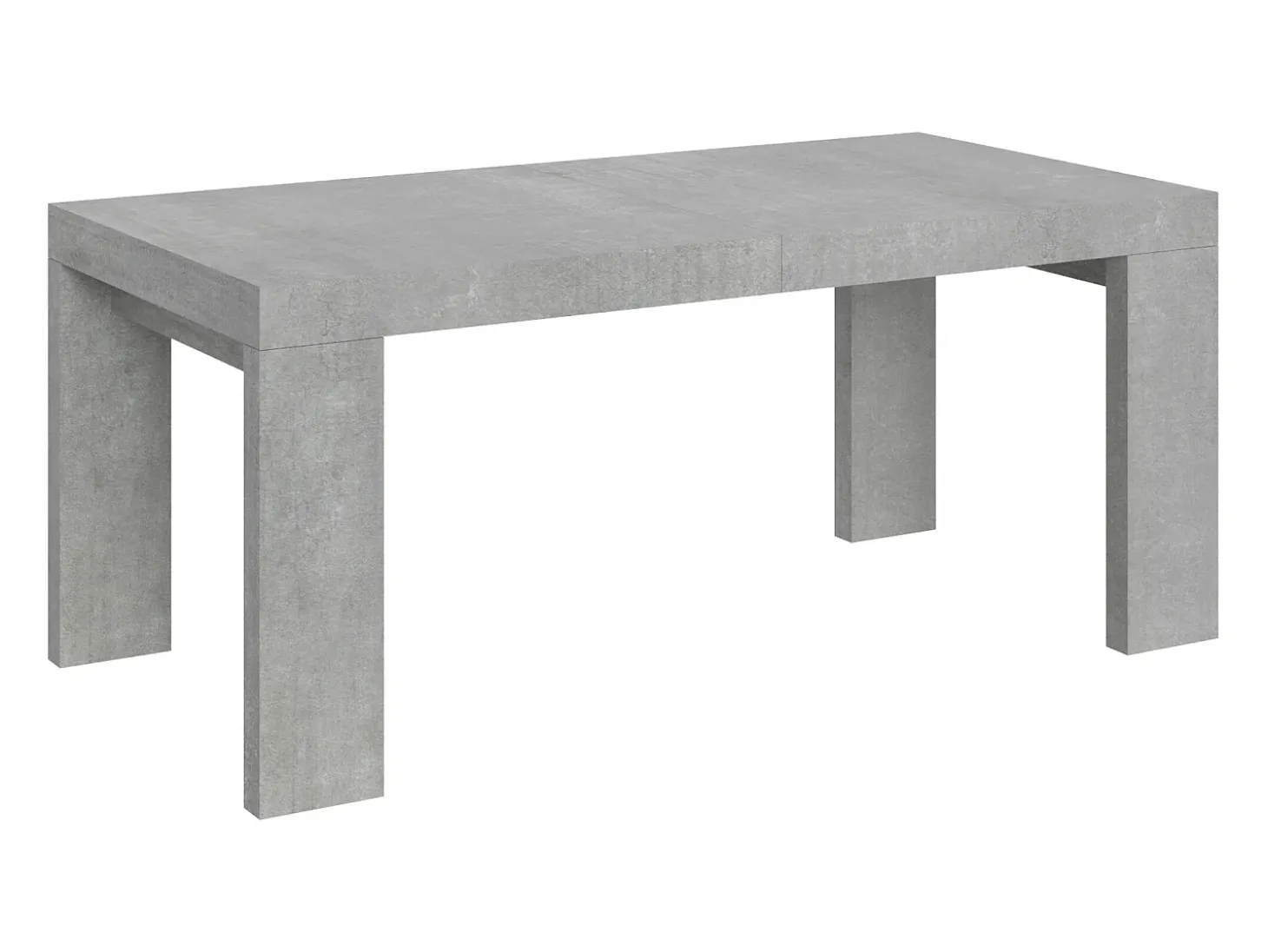 Mesa extensible 180/284x90 cm Roxell cemento