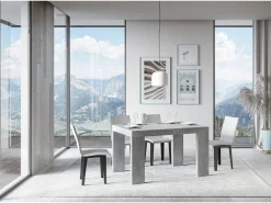 Mesa extensible 90x140/400 cm Roxell Premium Cemento