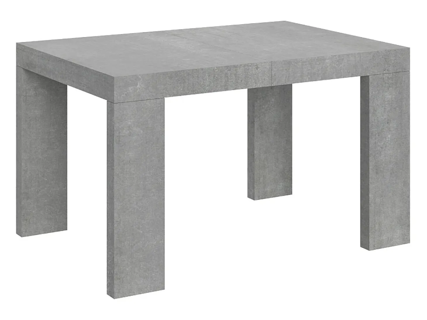 Mesa extensible 140/400x90 cm Roxell cemento