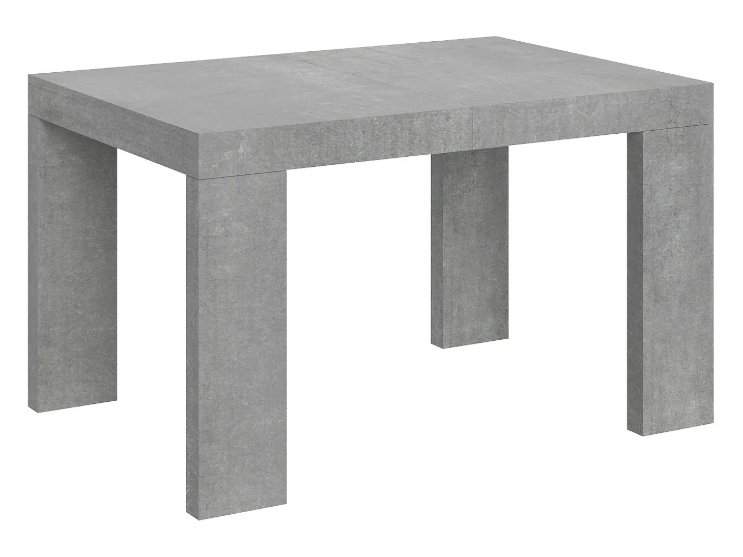 Mesa extensible 140/400x90 cm Roxell cemento