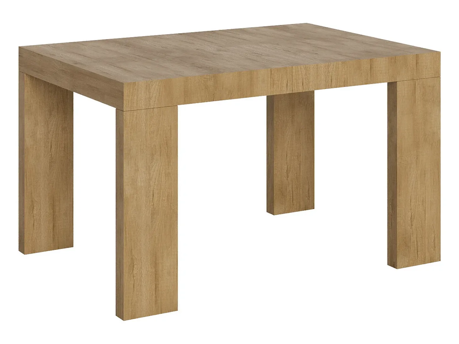 Mesa extensible 130/390x90 cm Roxell roble natural