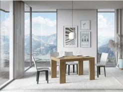 Mesa extensible 130/390x90 cm Roxell roble natural