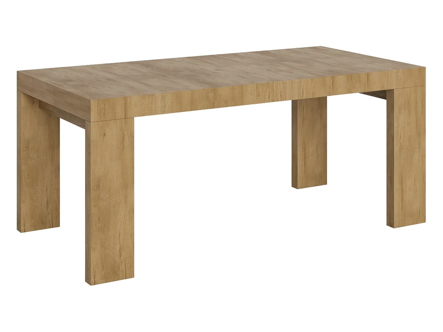 Mesa extensible 200/460x90 cm Roxell roble natural