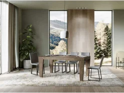 Mesa extensible 90x160/420 cm Spimbo Premium Nogal